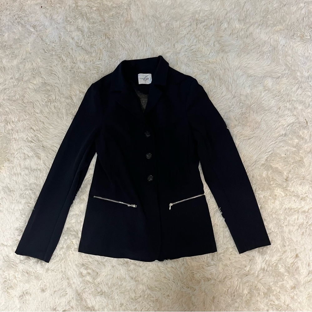 Black Women's Medium Callidae Horseback Riding Show Coat.